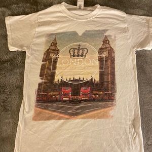 London graphic men’s tee shirt